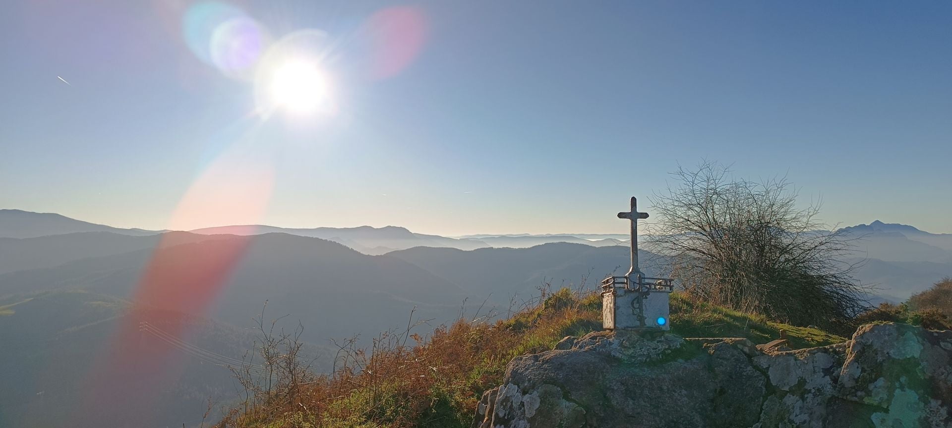 Imagen de la cima del monte Irimo, el cual visitarán los montañeros locales el domingo