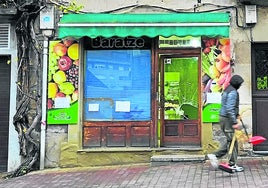 Frutería objeto del robo.