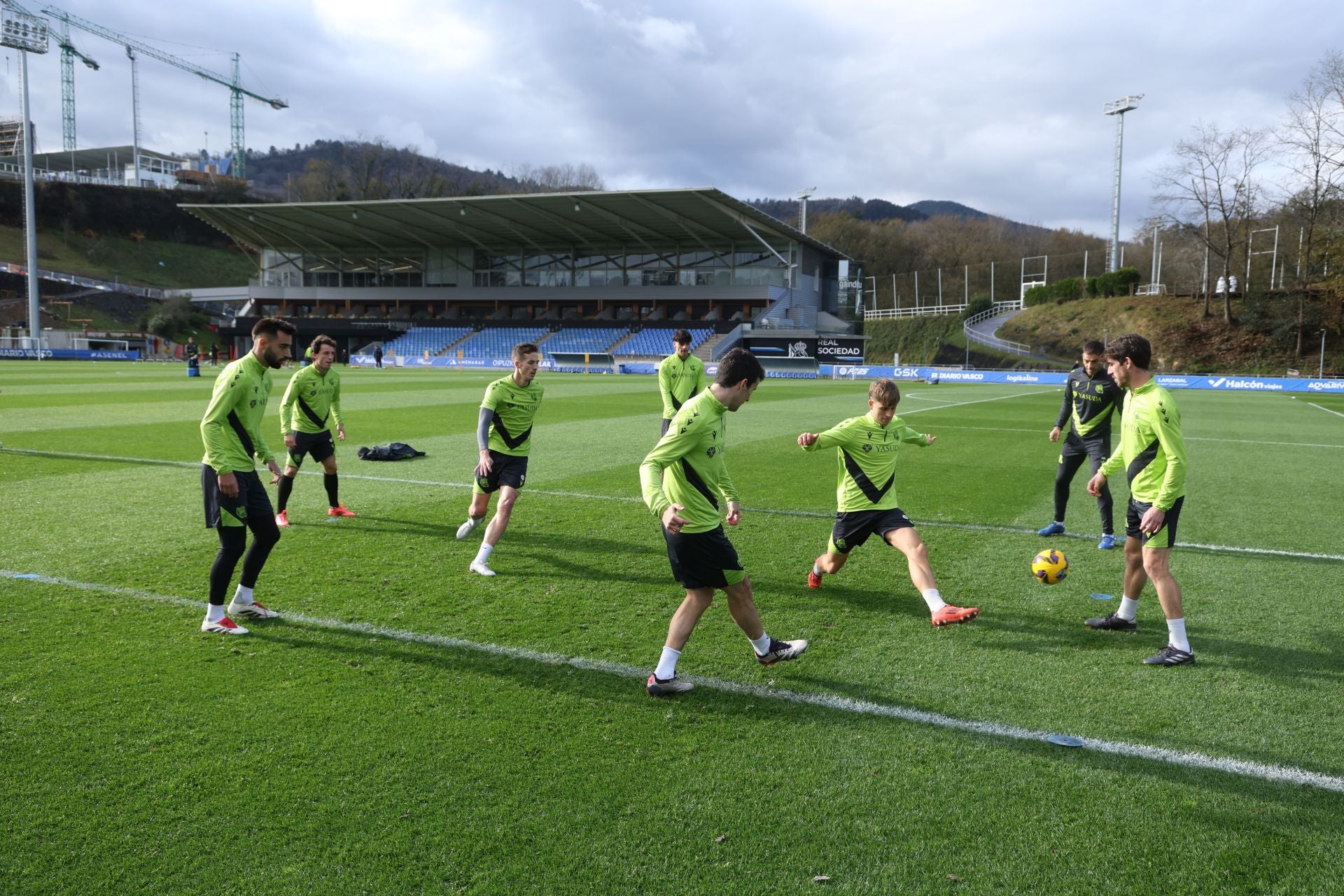 El regreso de Barrene, Zubimendi y Pacheco en imágenes