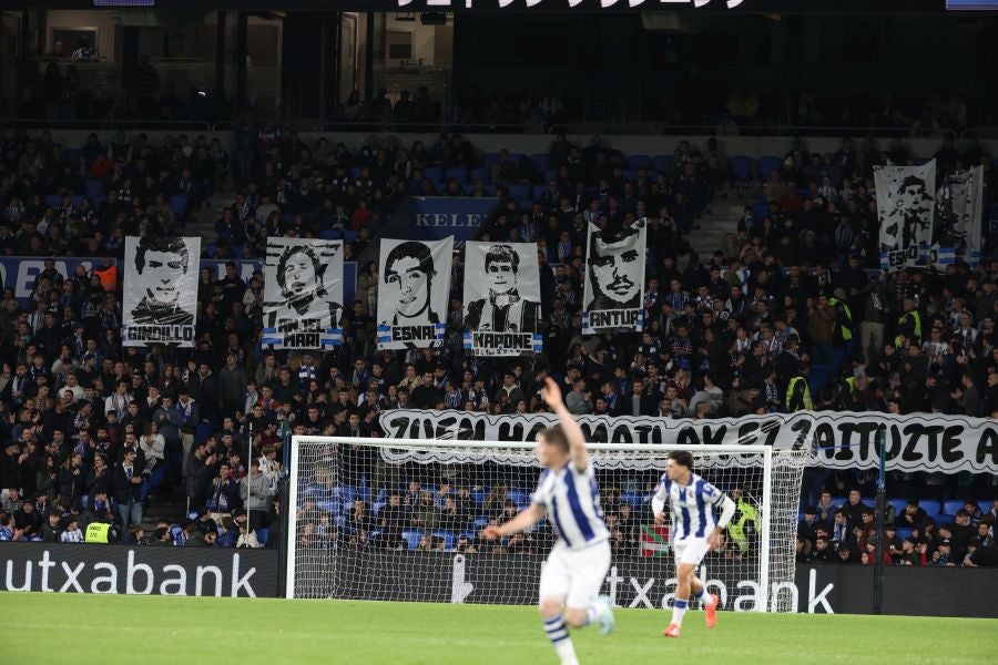 El Real Sociedad - Las Palmas, en imágenes