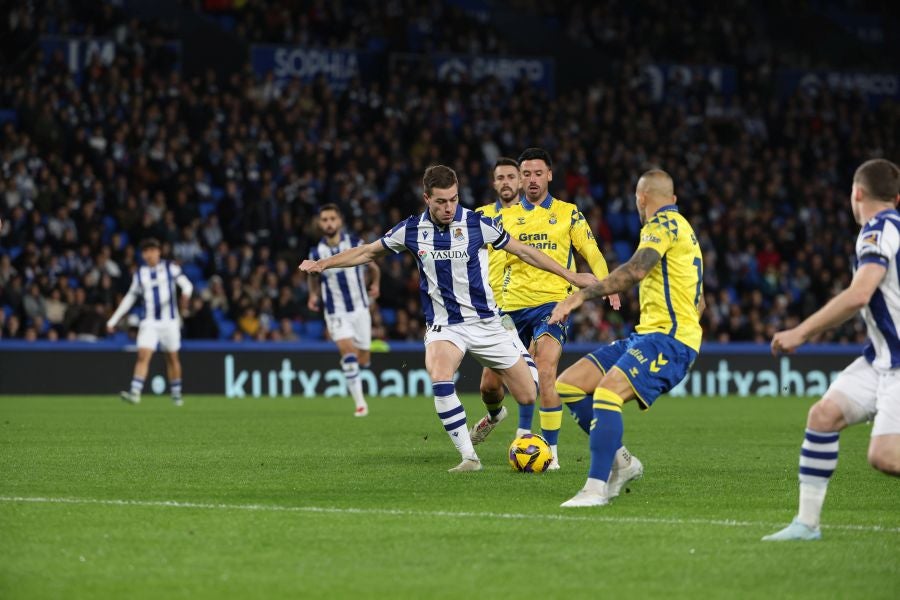 El Real Sociedad - Las Palmas, en imágenes