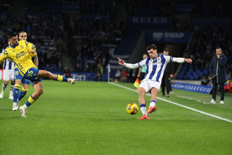 El Real Sociedad - Las Palmas, en imágenes