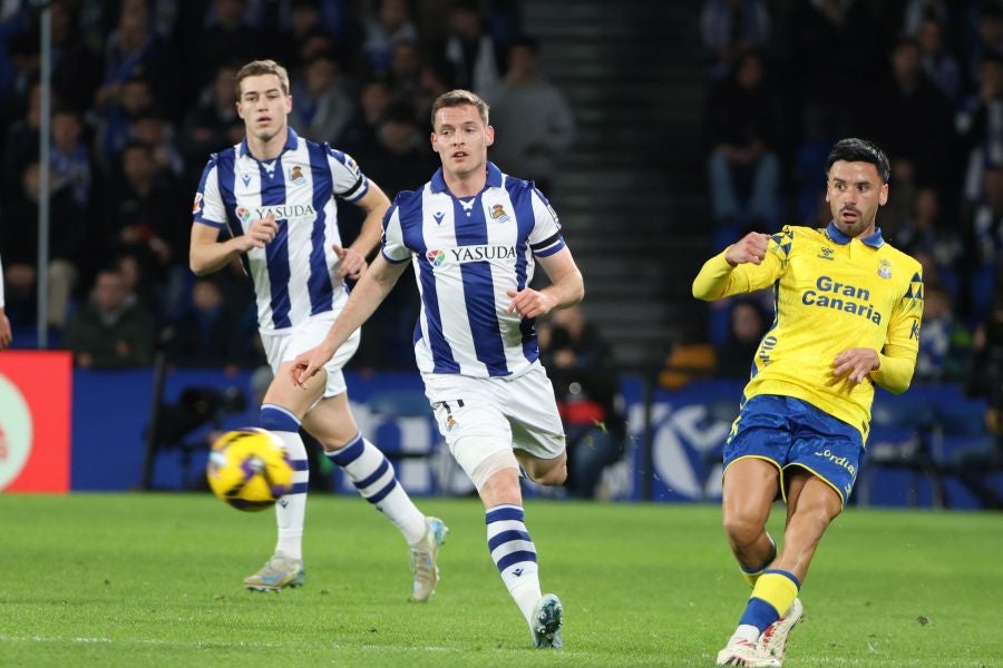 El Real Sociedad - Las Palmas, en imágenes