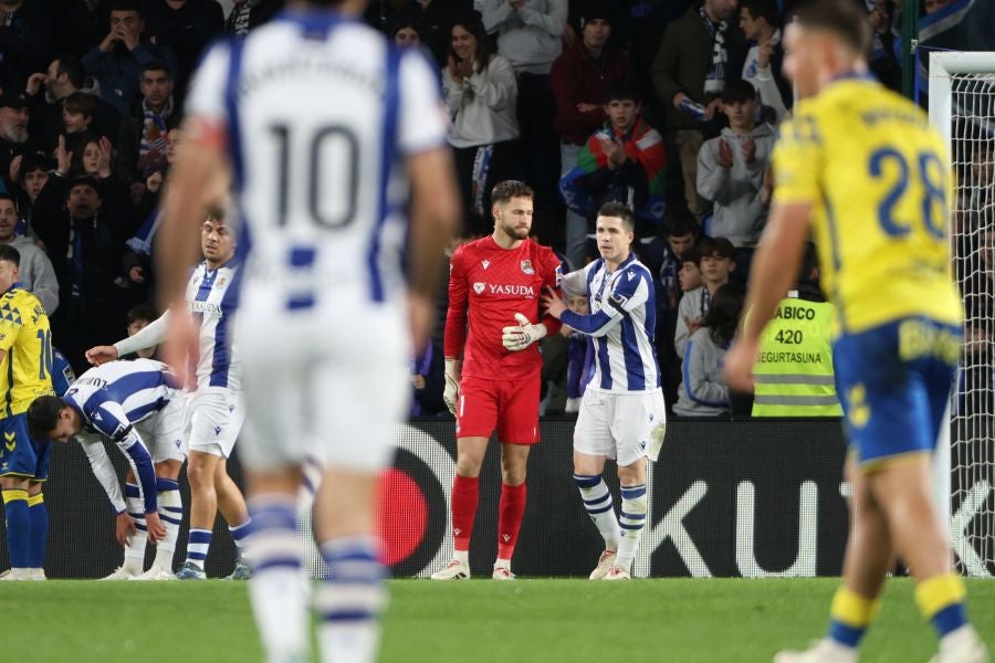 El Real Sociedad - Las Palmas, en imágenes