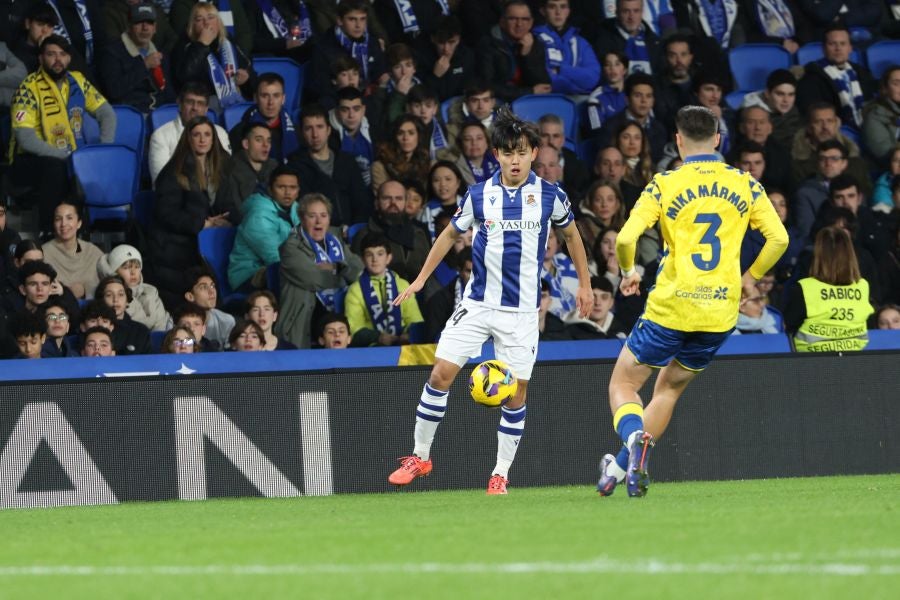 El Real Sociedad - Las Palmas, en imágenes