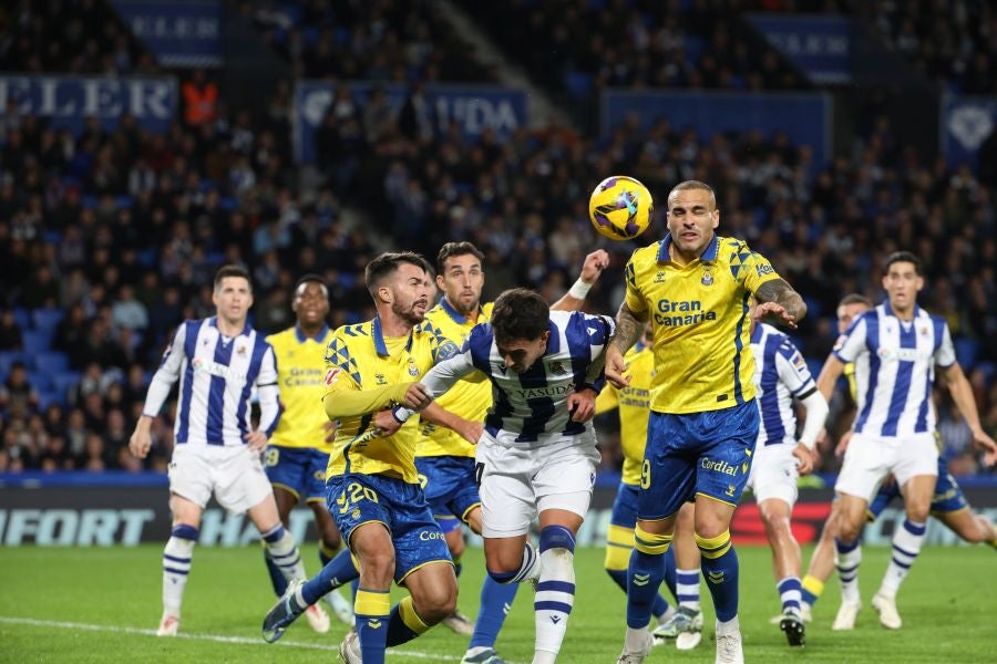 El Real Sociedad - Las Palmas, en imágenes