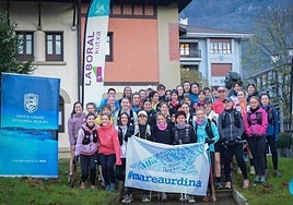 50 lagunek hartu dute parte Ainara Urrutiarekin egindako entrenamendu saioan