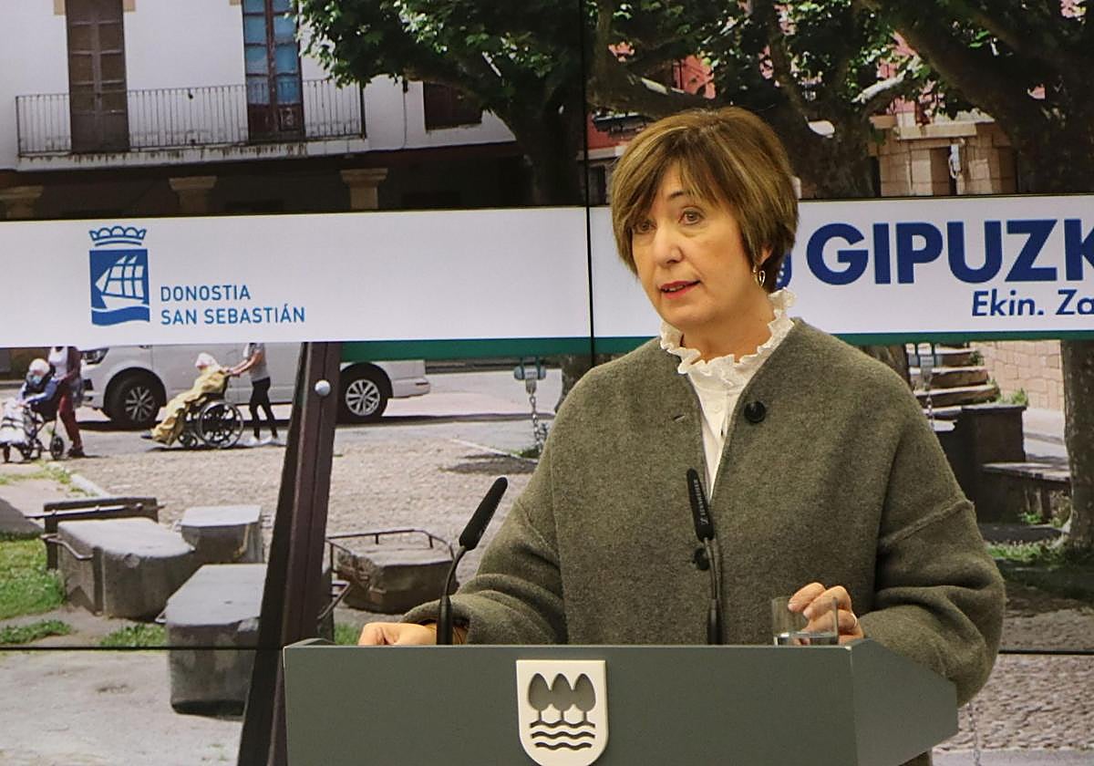 Irune Berasaluze bozeramailea.