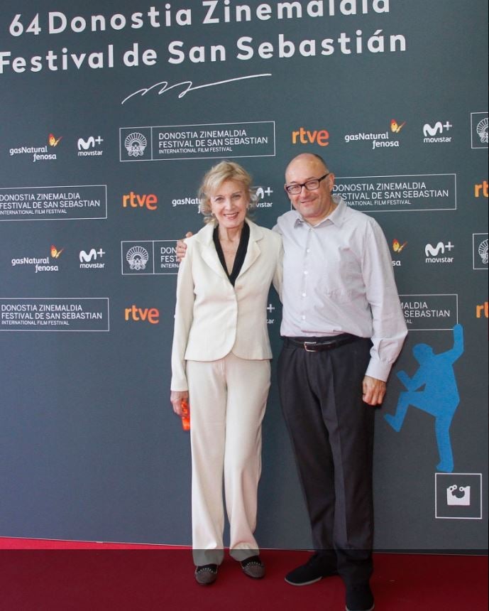 Las visitas de Marisa Paredes al Zinemaldia