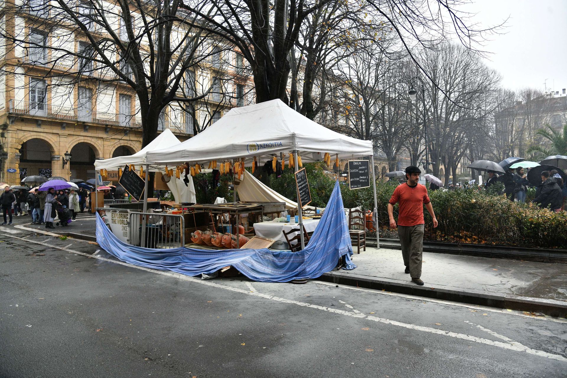 El entorno de la Plaza de Gipuzkoa estará cortada al tráfico.