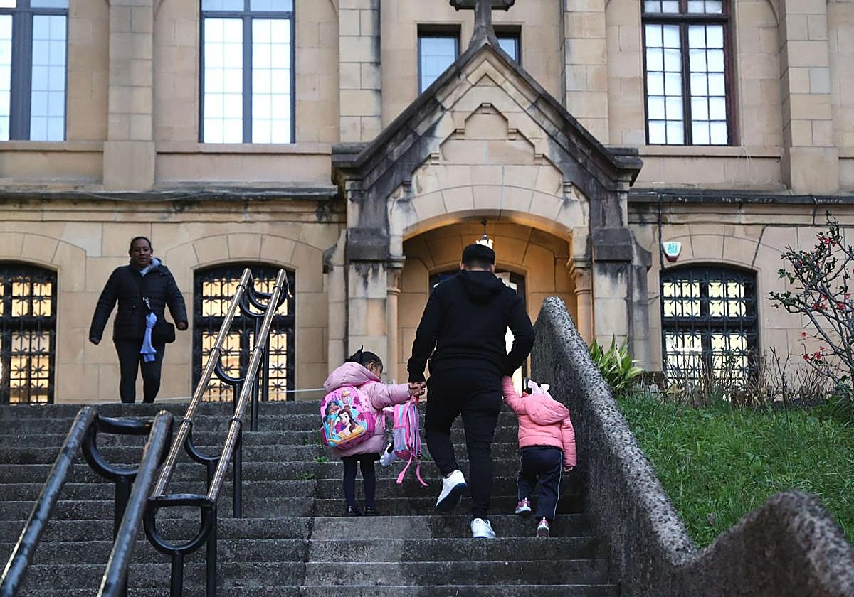 Un colegio concertado de Donostia.