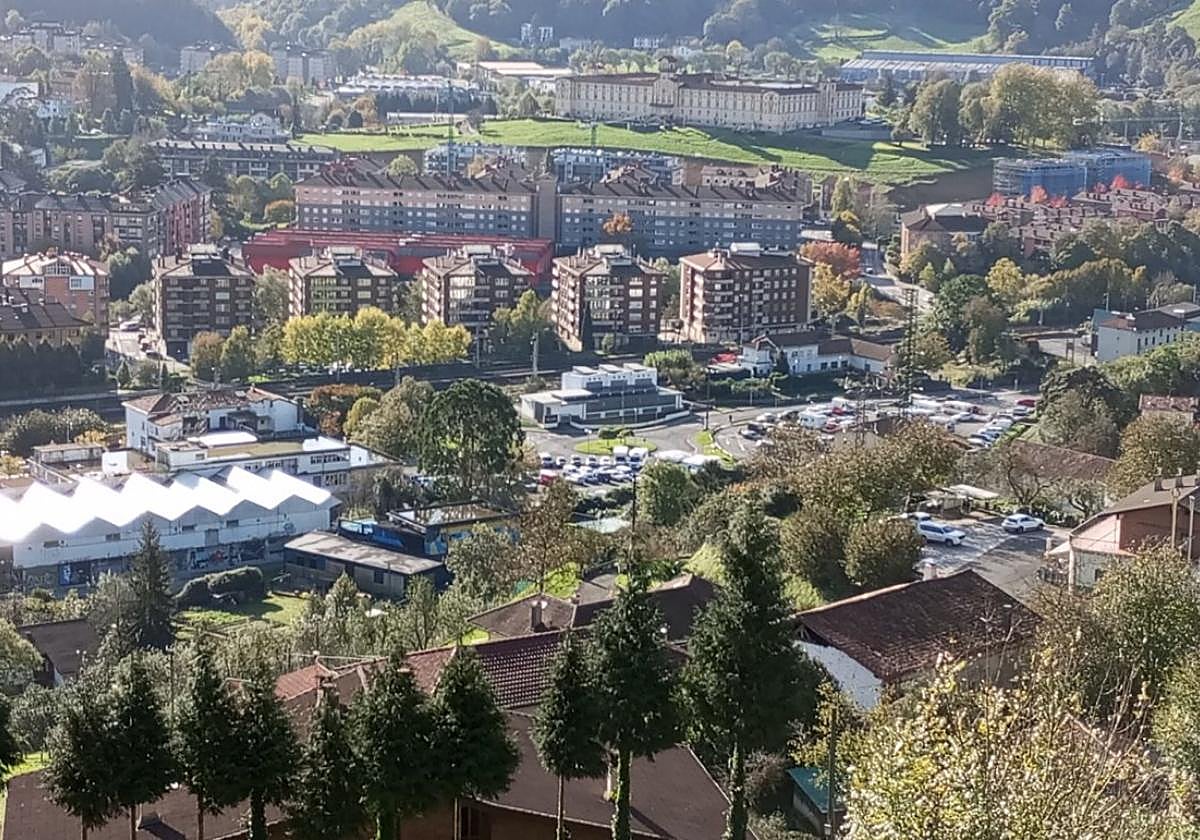Vista general de toda la zona que sufrirá una importante transformación en el futuro. Será un nuevo barrio.