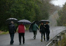 Lluvia, viento y frío hasta el Día de Navidad