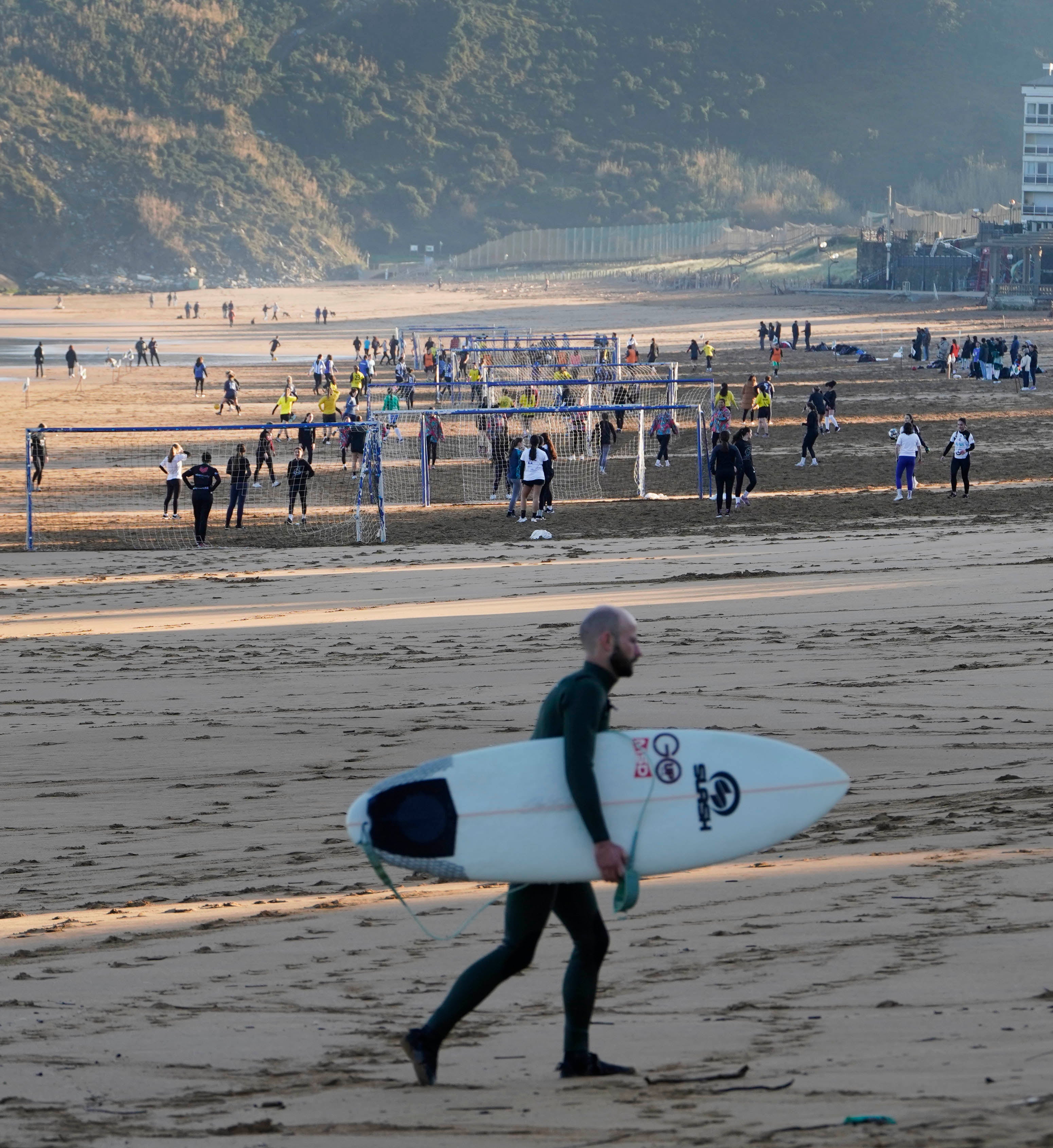 Así se ha vivido el Torneo de Fútbol Playa Femenino de Zarautz