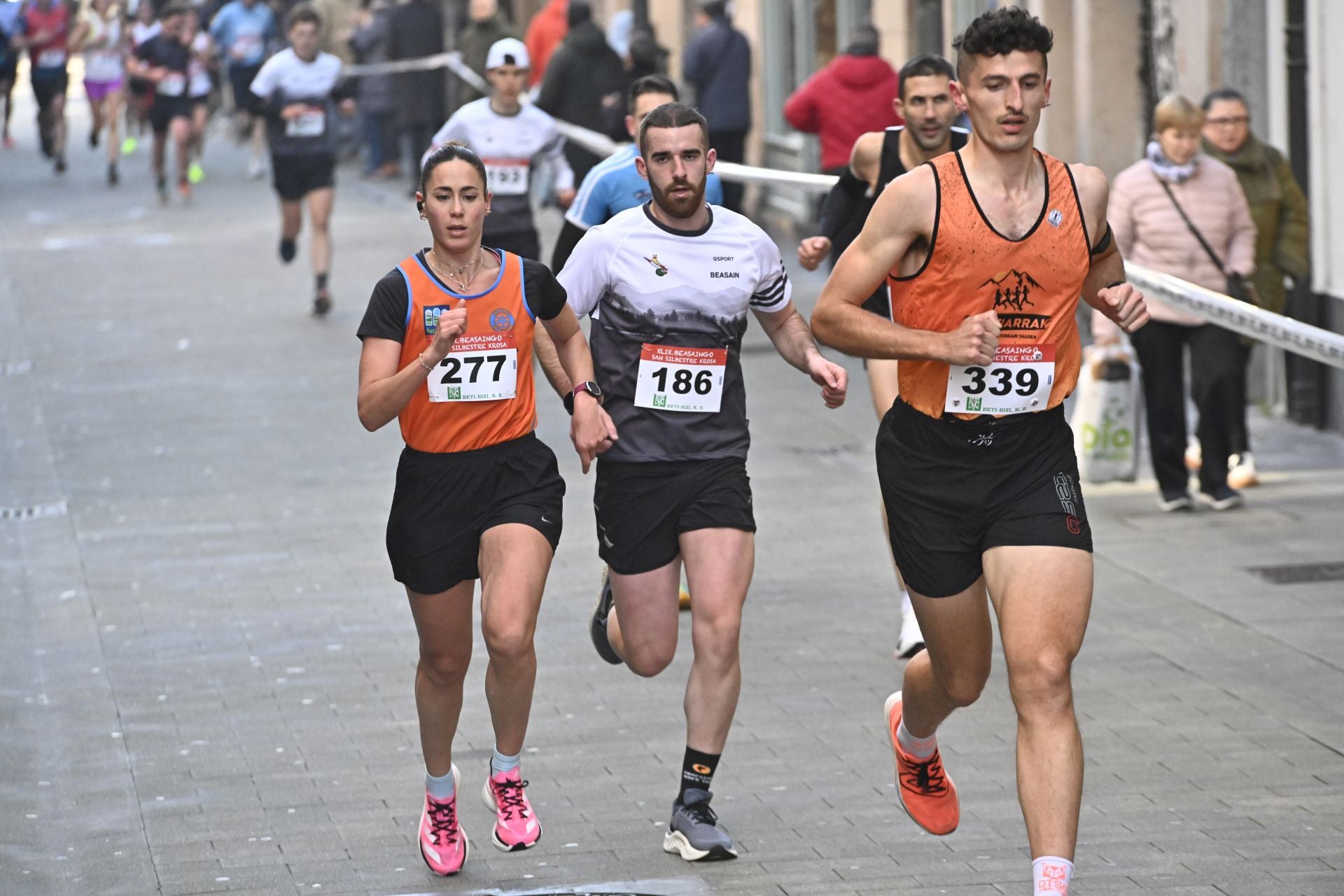 La San Silvestre de Beasain, en imágenes