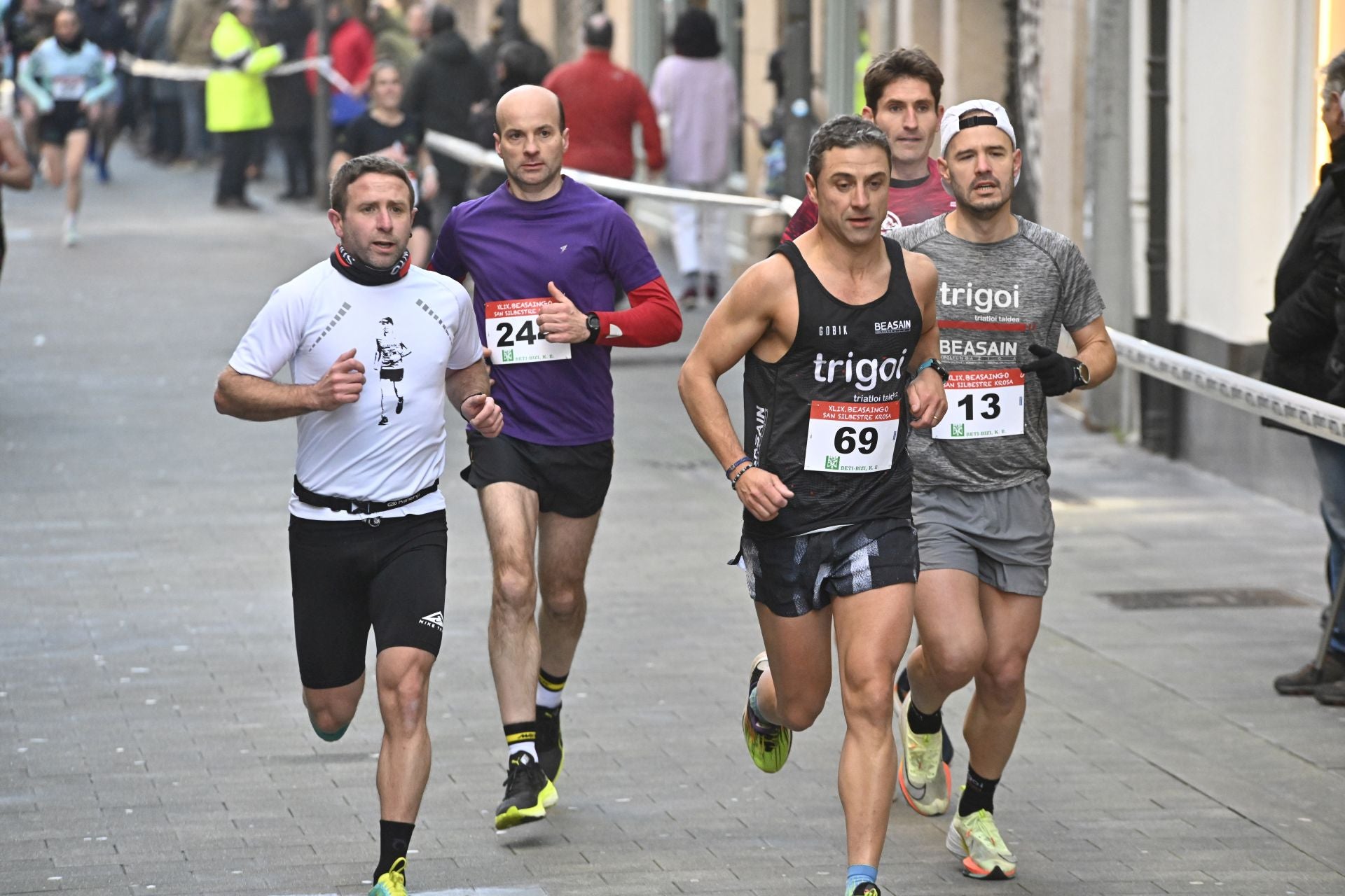 La San Silvestre de Beasain, en imágenes