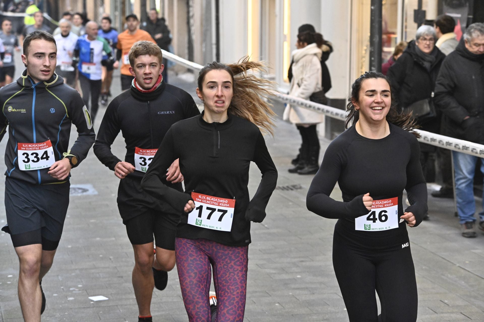 La San Silvestre de Beasain, en imágenes