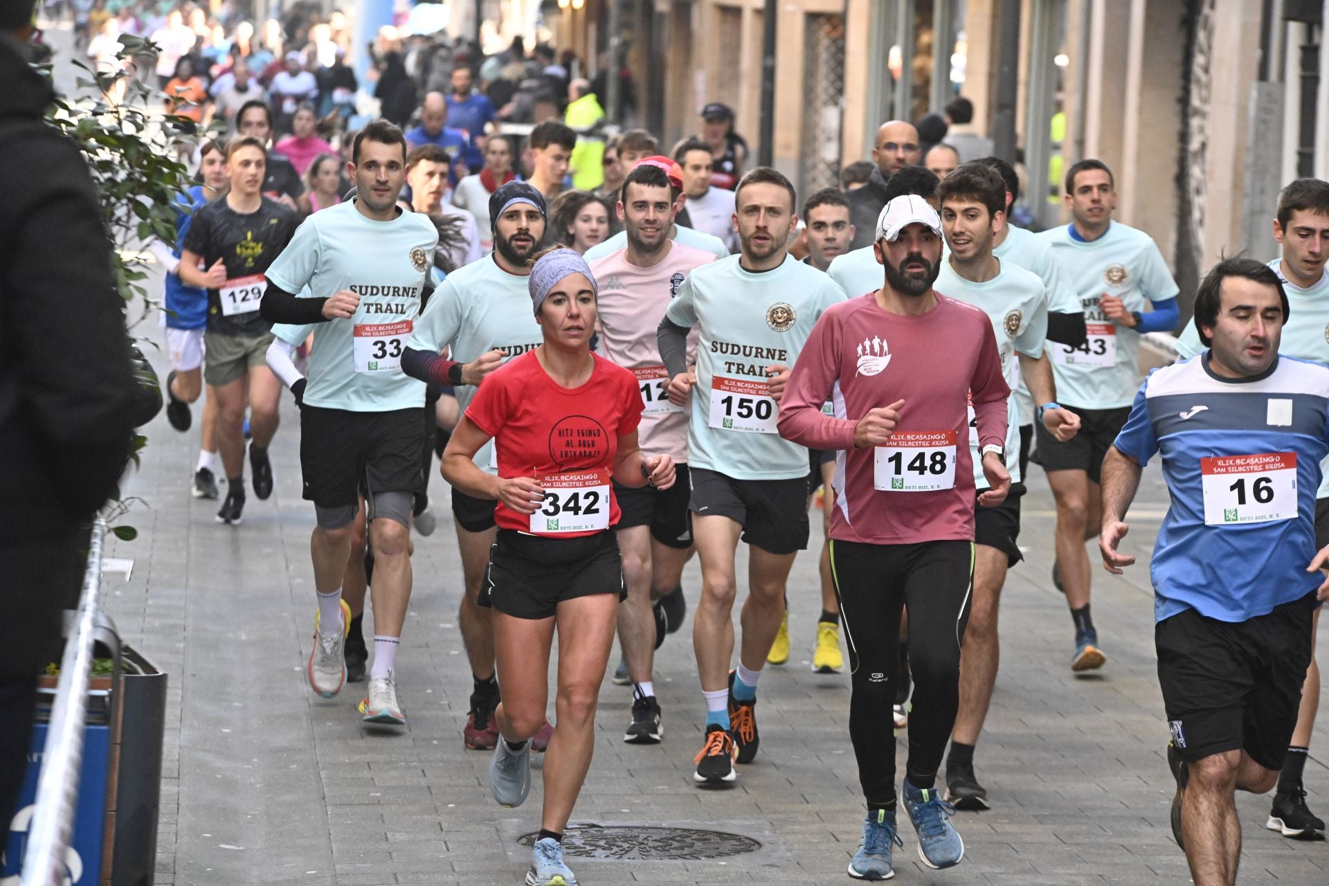 La San Silvestre de Beasain, en imágenes