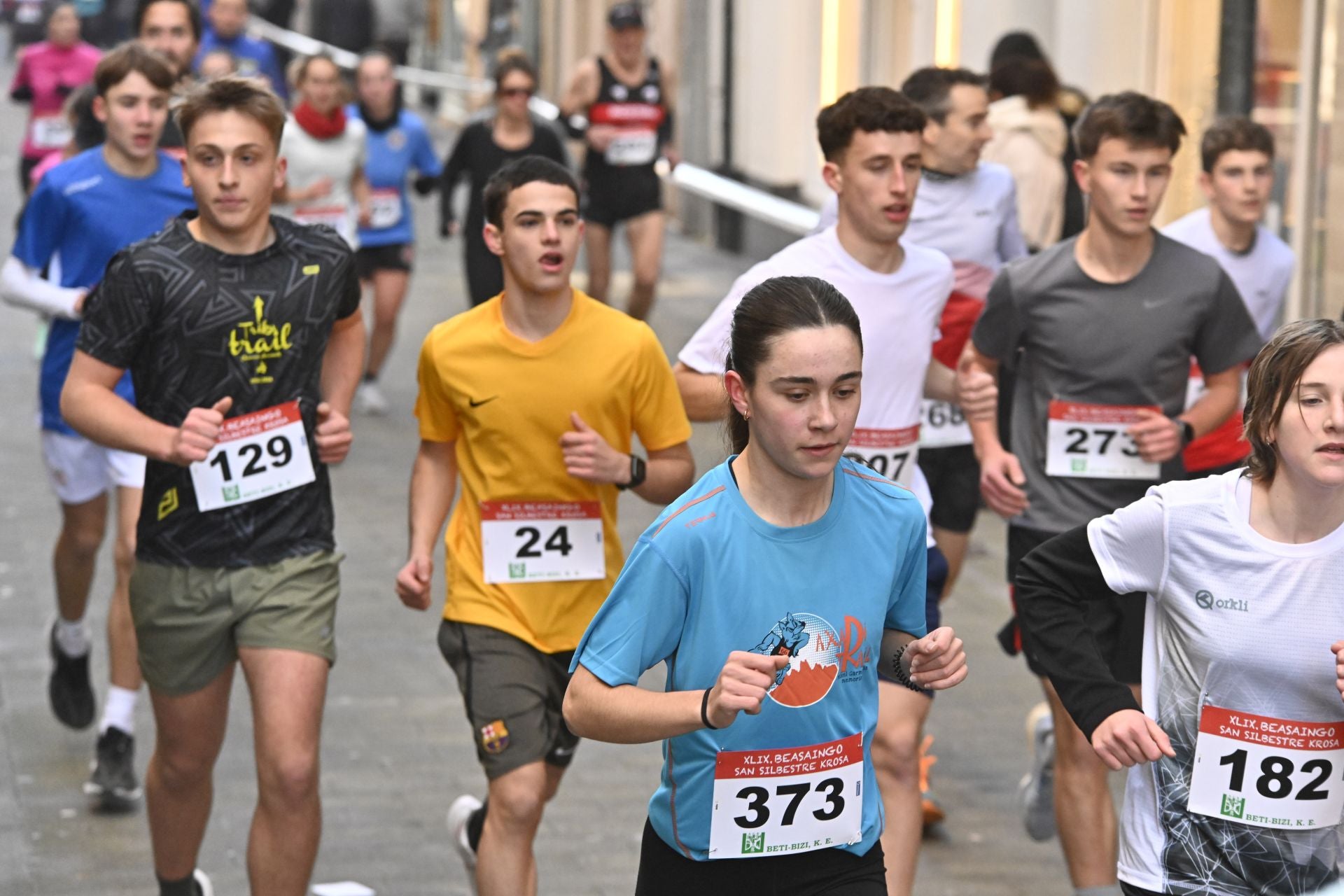 La San Silvestre de Beasain, en imágenes