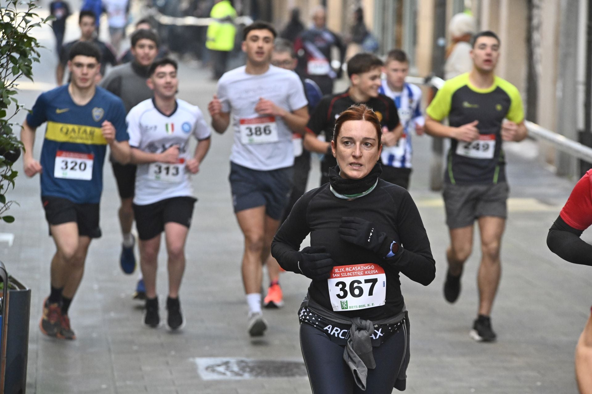 La San Silvestre de Beasain, en imágenes