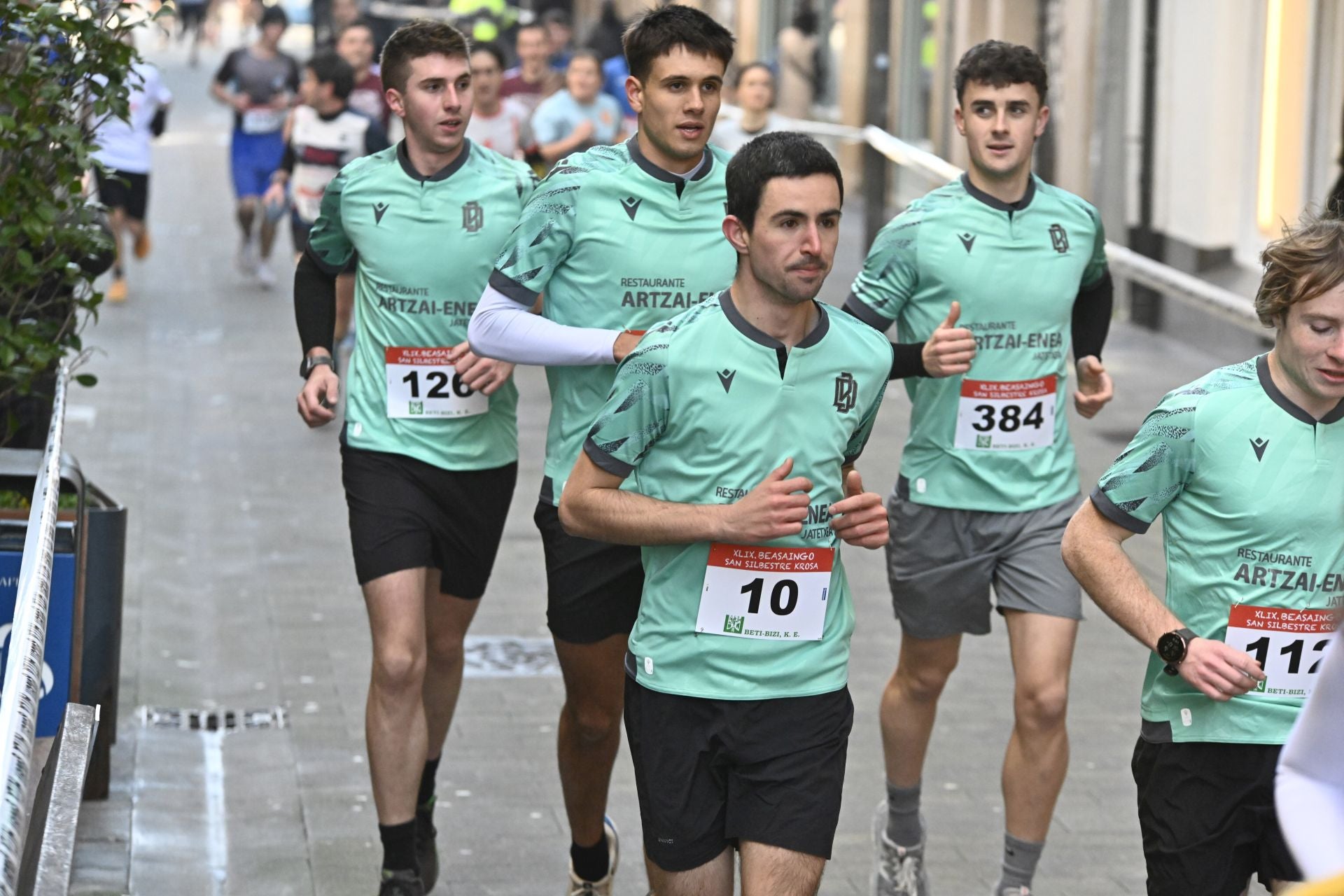 La San Silvestre de Beasain, en imágenes