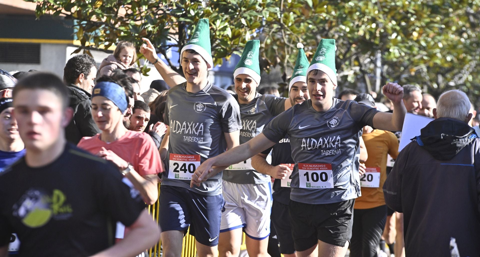 La San Silvestre de Beasain, en imágenes