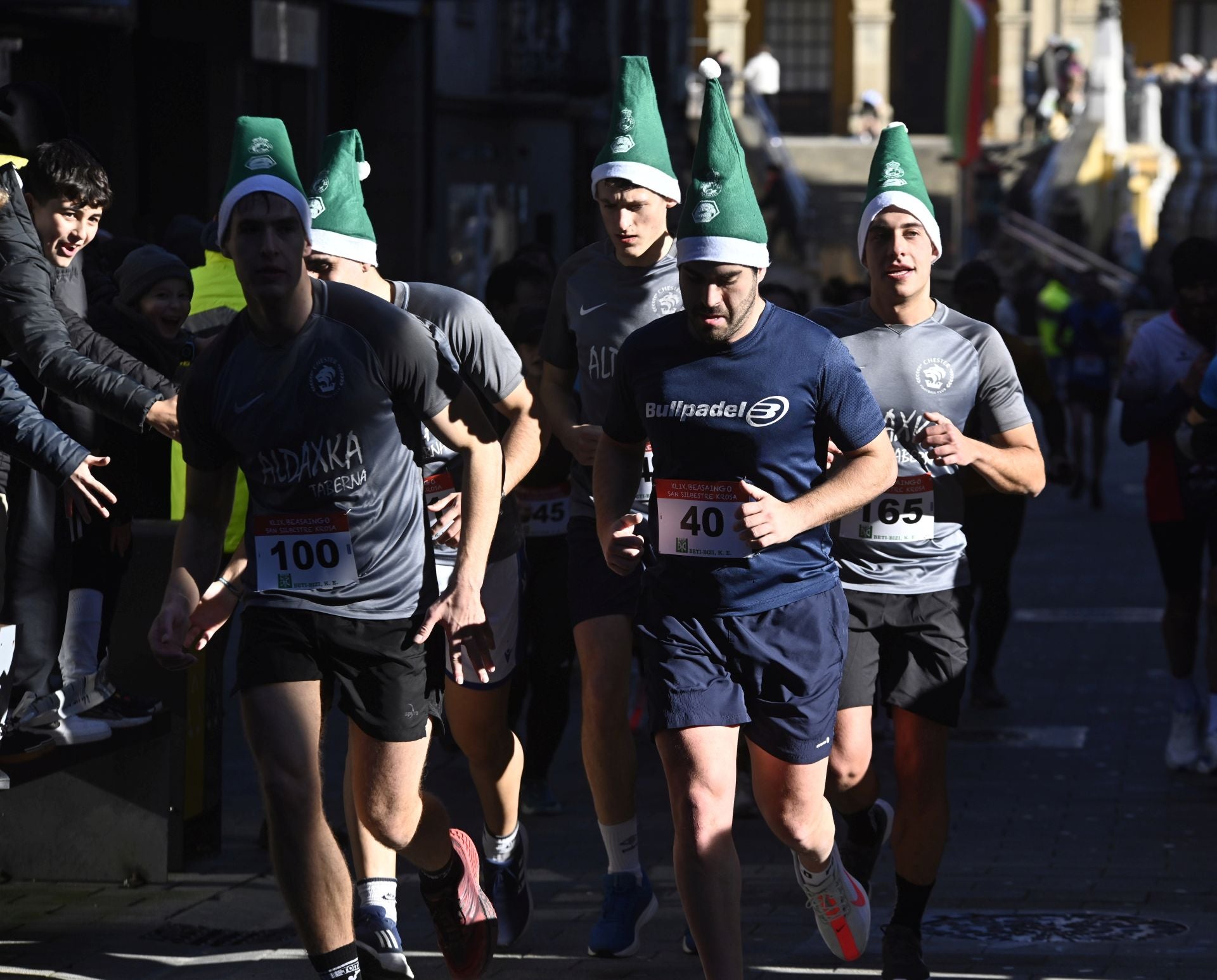 La San Silvestre de Beasain, en imágenes