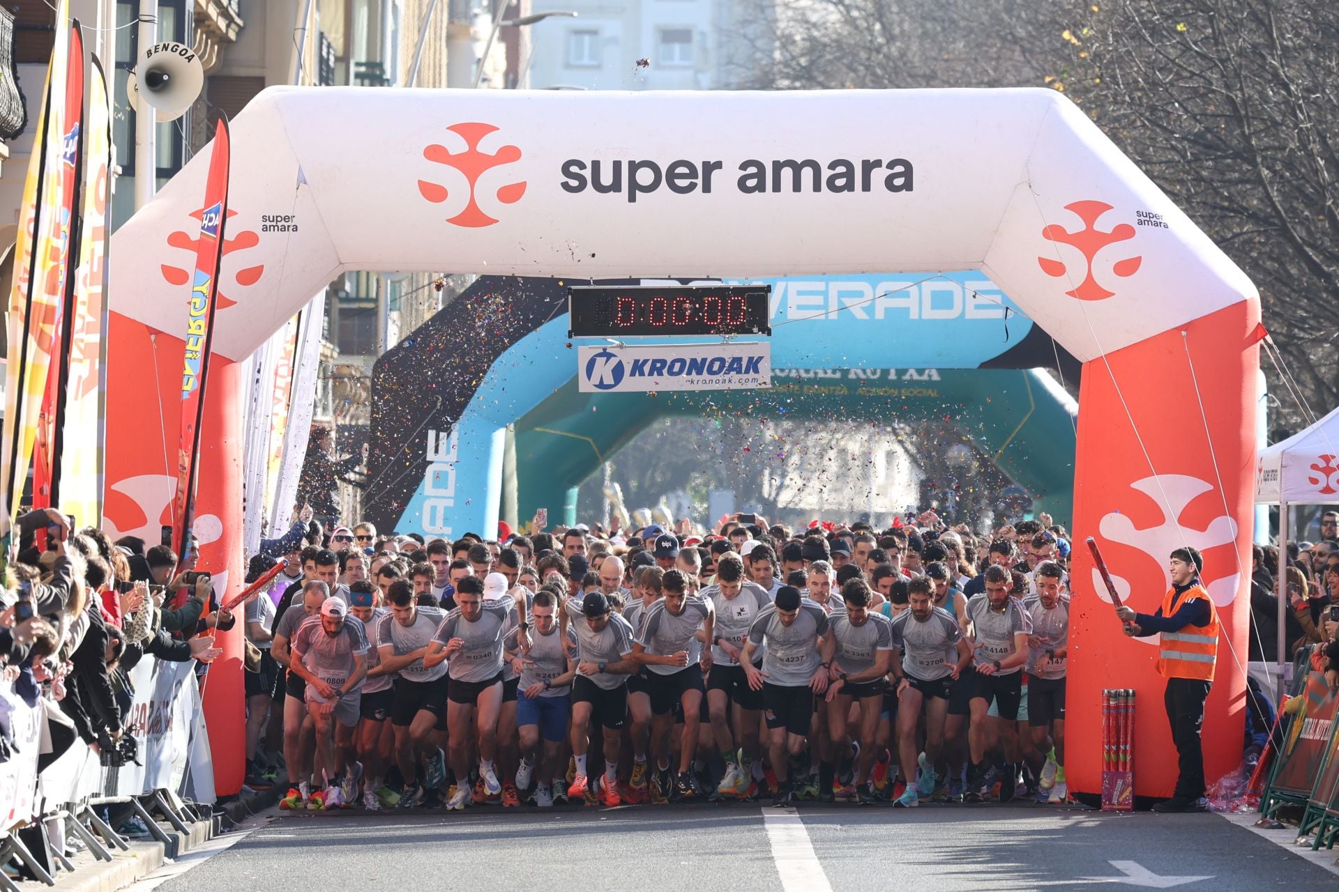 San Silvestre donostiarra de récord