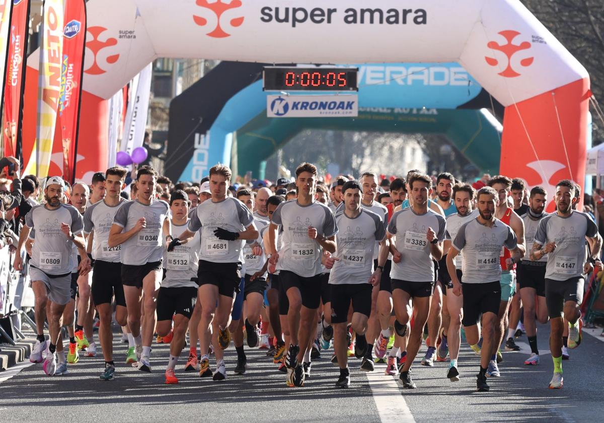 San Silvestre donostiarra de récord