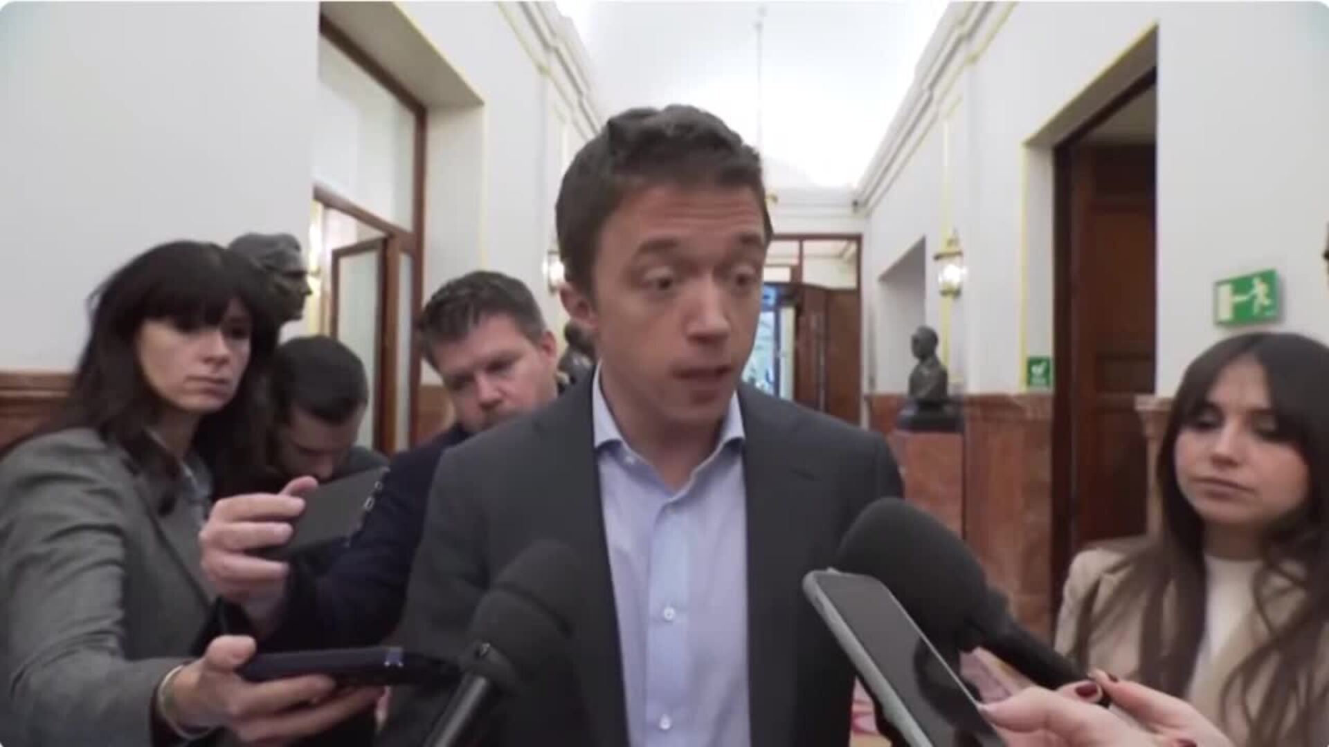 Errejón afirma que el 'caso Koldo' está derivando en un "circo lamentable"