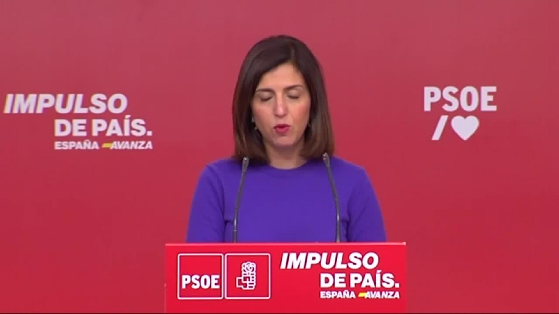 PSOE afirma que "los juzgados van a convertirse en la segunda sede del PP"