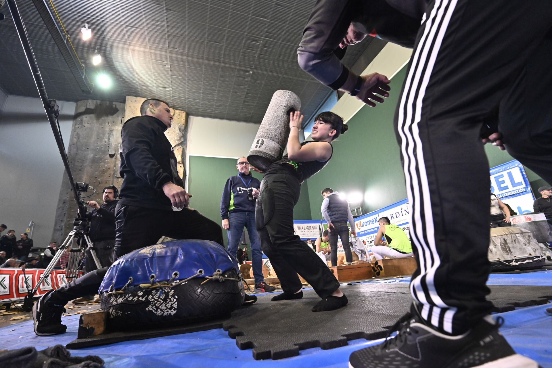 Las mejores imágenes de la Urrezko Aizkolarien Kopa