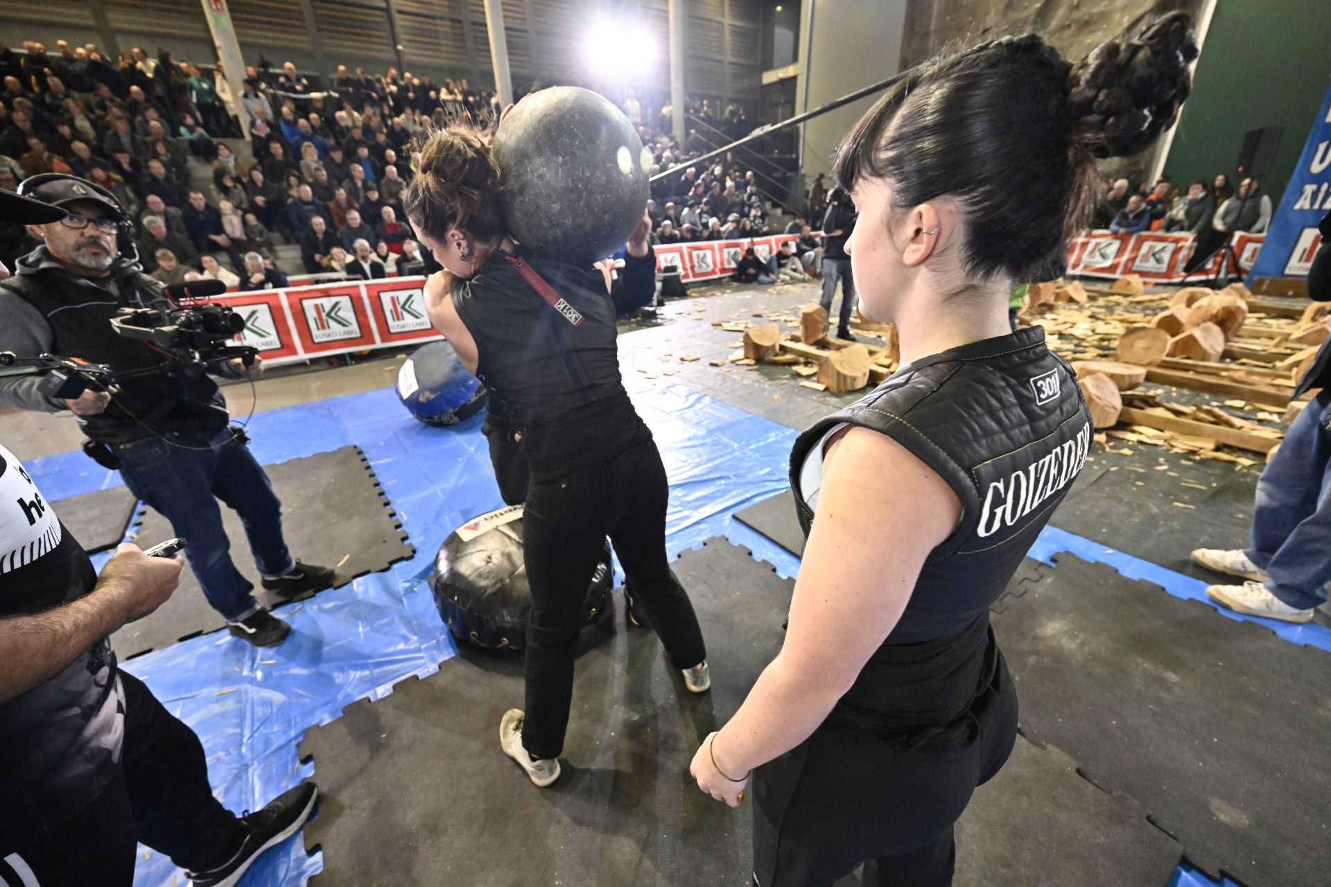 Las mejores imágenes de la Urrezko Aizkolarien Kopa