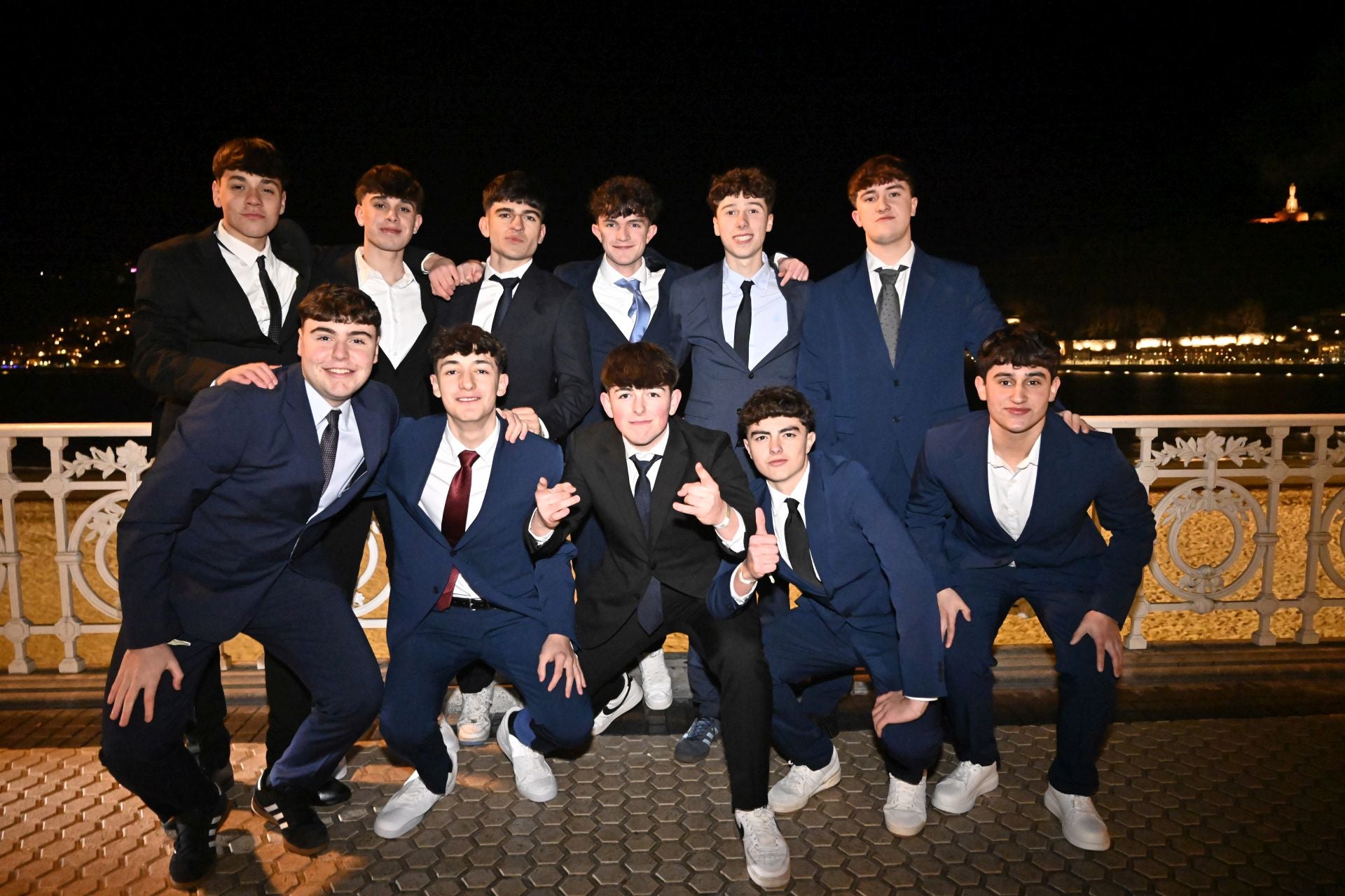 Donostia despide 2024 y recibe 2025 con buen ambiente navideño