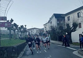 Un total de 194 atletas corrieron la San Silvestre Legazpiarra