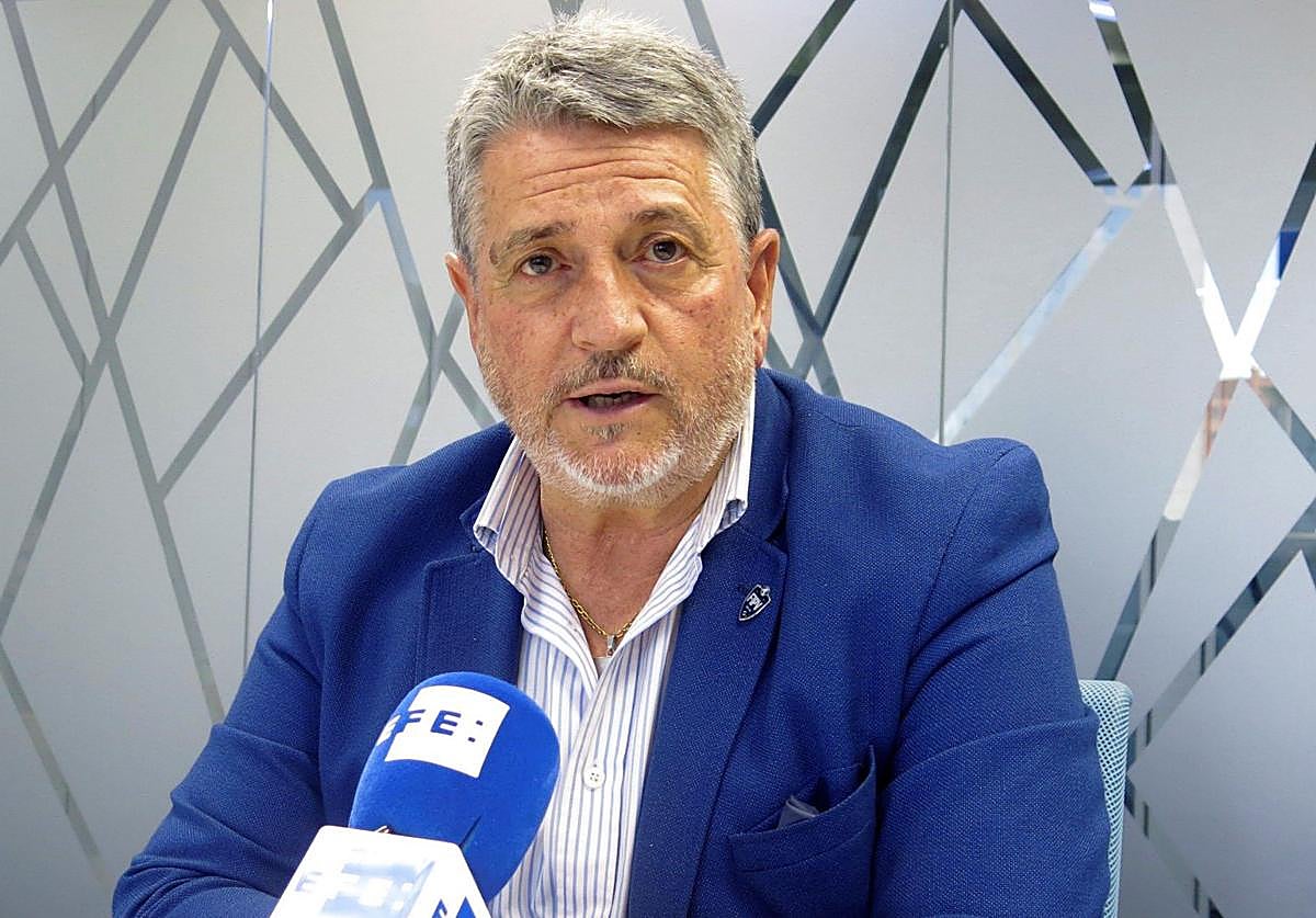 Julián García Angulo, presidente de la junta gestora de la Federación Española.