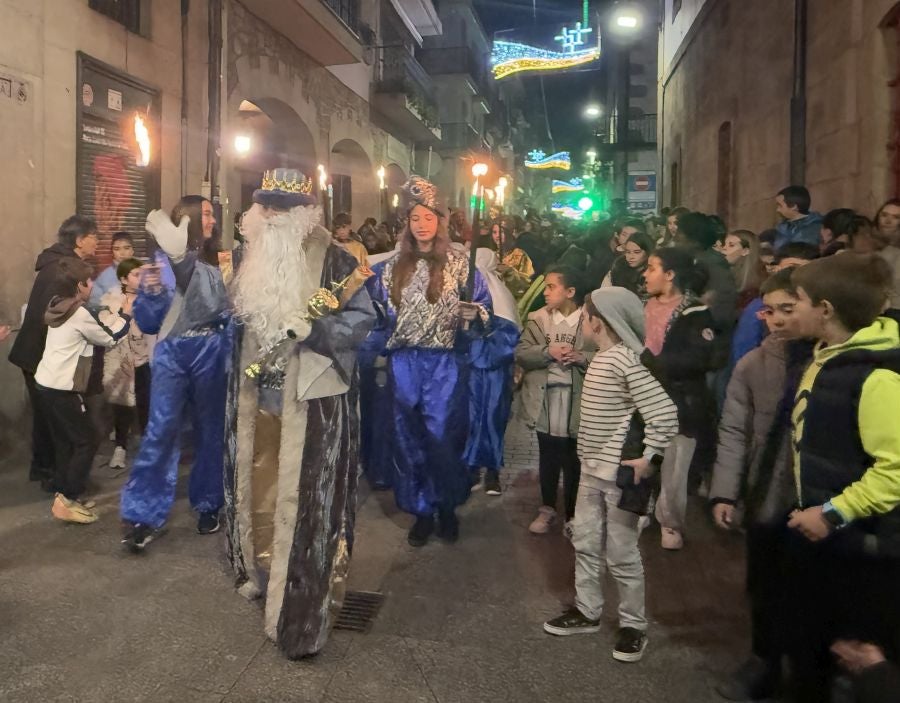 Los Reyes dejan su magia en Oñati