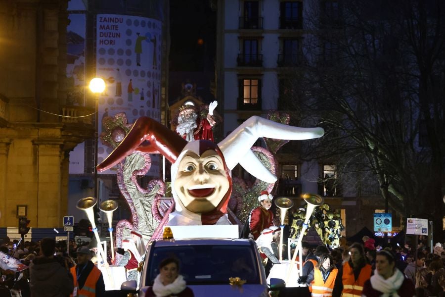 La Cabalgata de Donostia, en imágenes