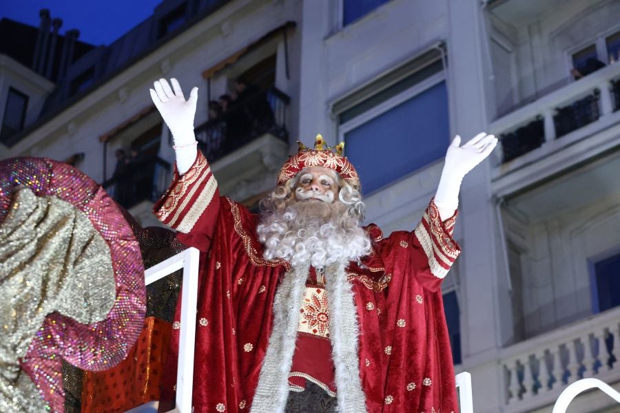La Cabalgata de Donostia, en imágenes