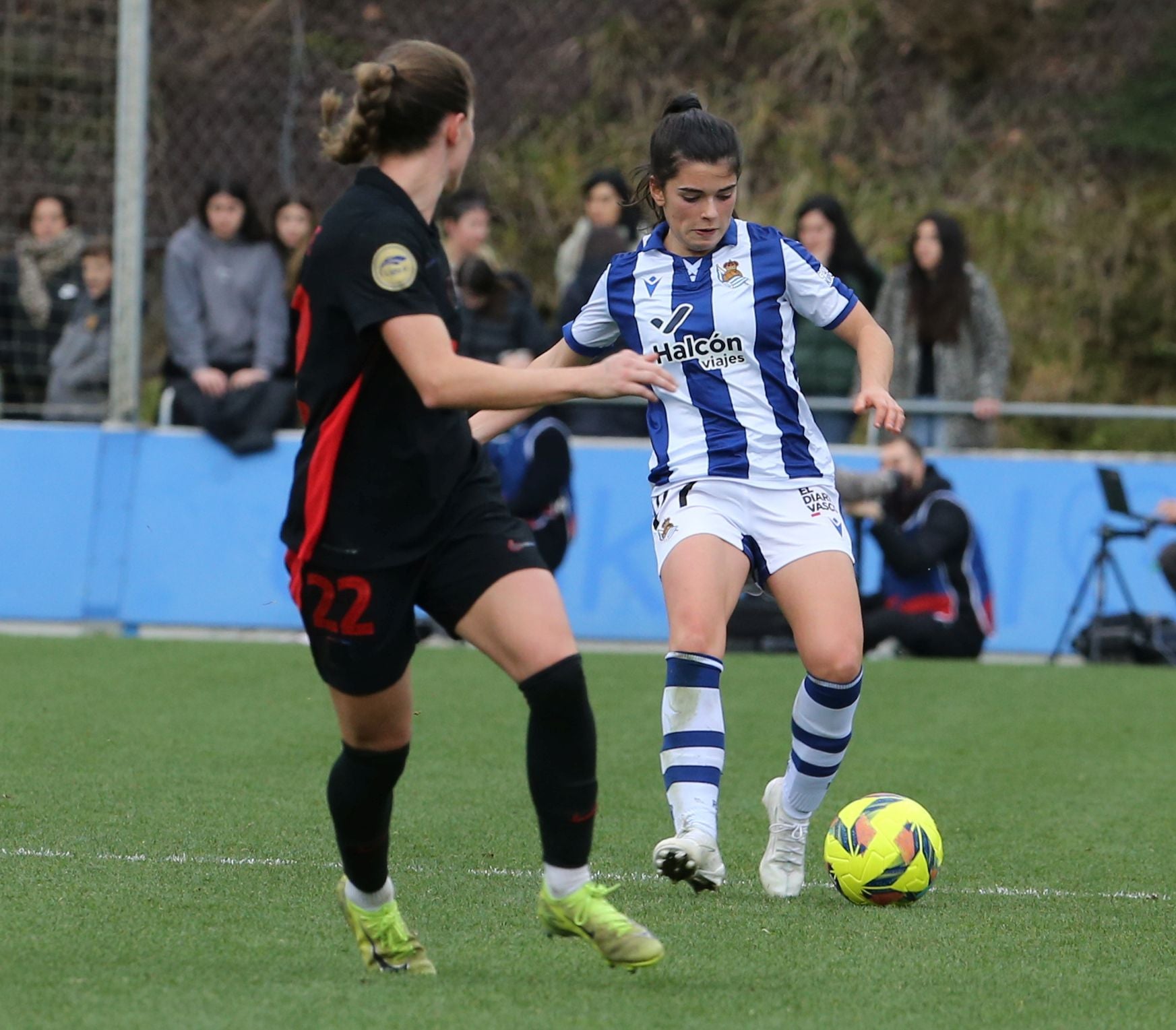 Las imágenes de la derrota de la Real Sociedad en Zubieta