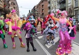 Imagen de las fiestas de carnaval en Urnieta.