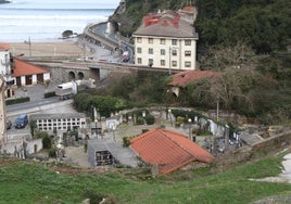 Vista general del viejo cementerio de Amillaga.