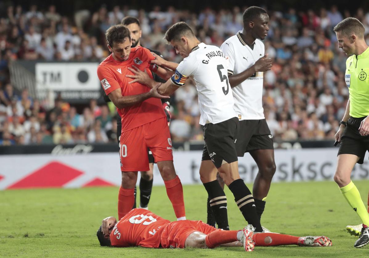 LaLiga retrasa el horario del partido contra el Valencia que acabará al filo de la Izada de San Sebastián