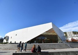 Imagen de archivo de la biblioteca Carlos Santamaría de la UPV en San Sebastián.