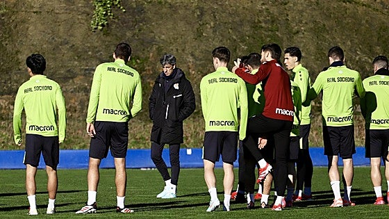 La Real calienta motores de cara al duelo ante el Villarreal