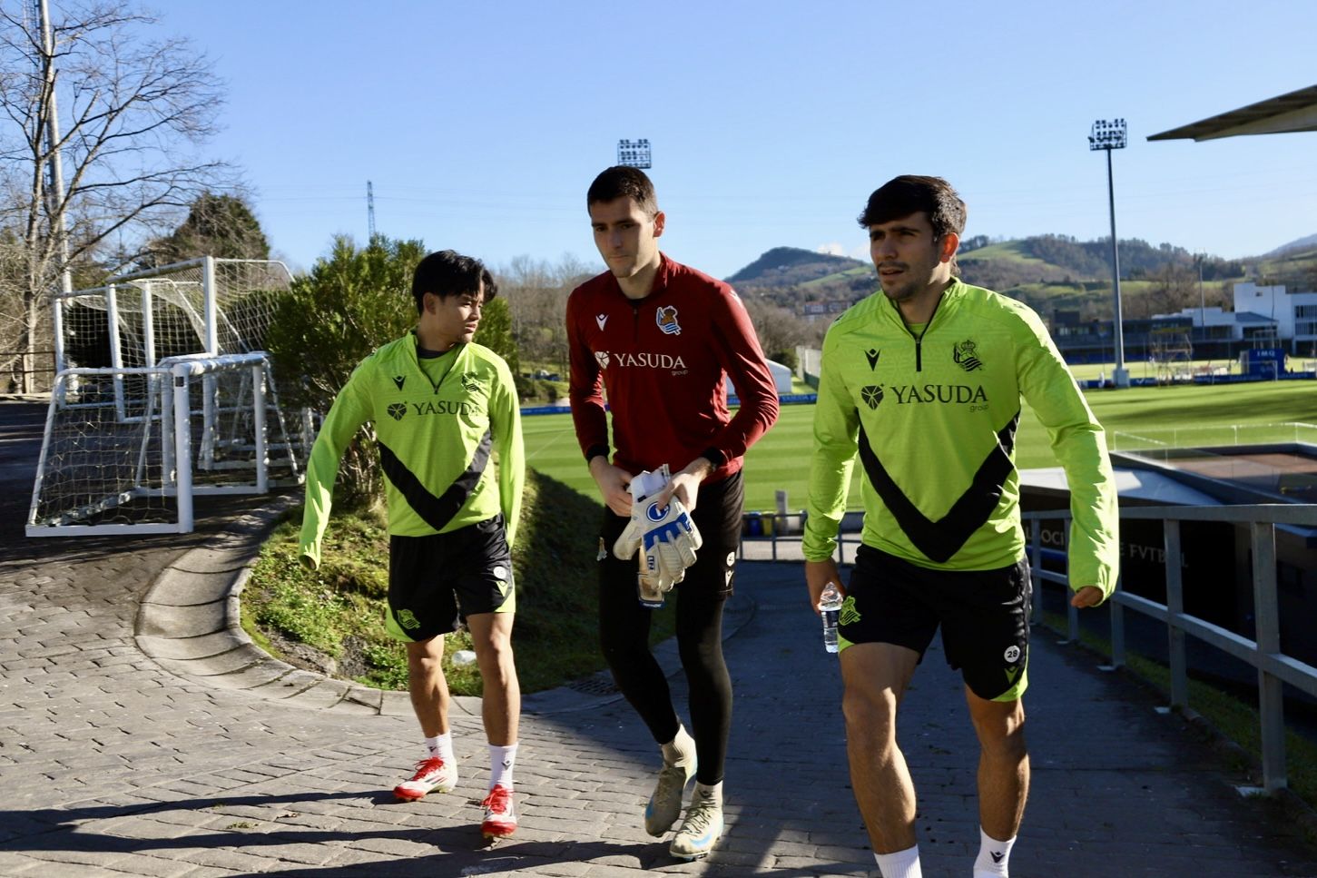 La Real calienta motores de cara al duelo ante el Villarreal