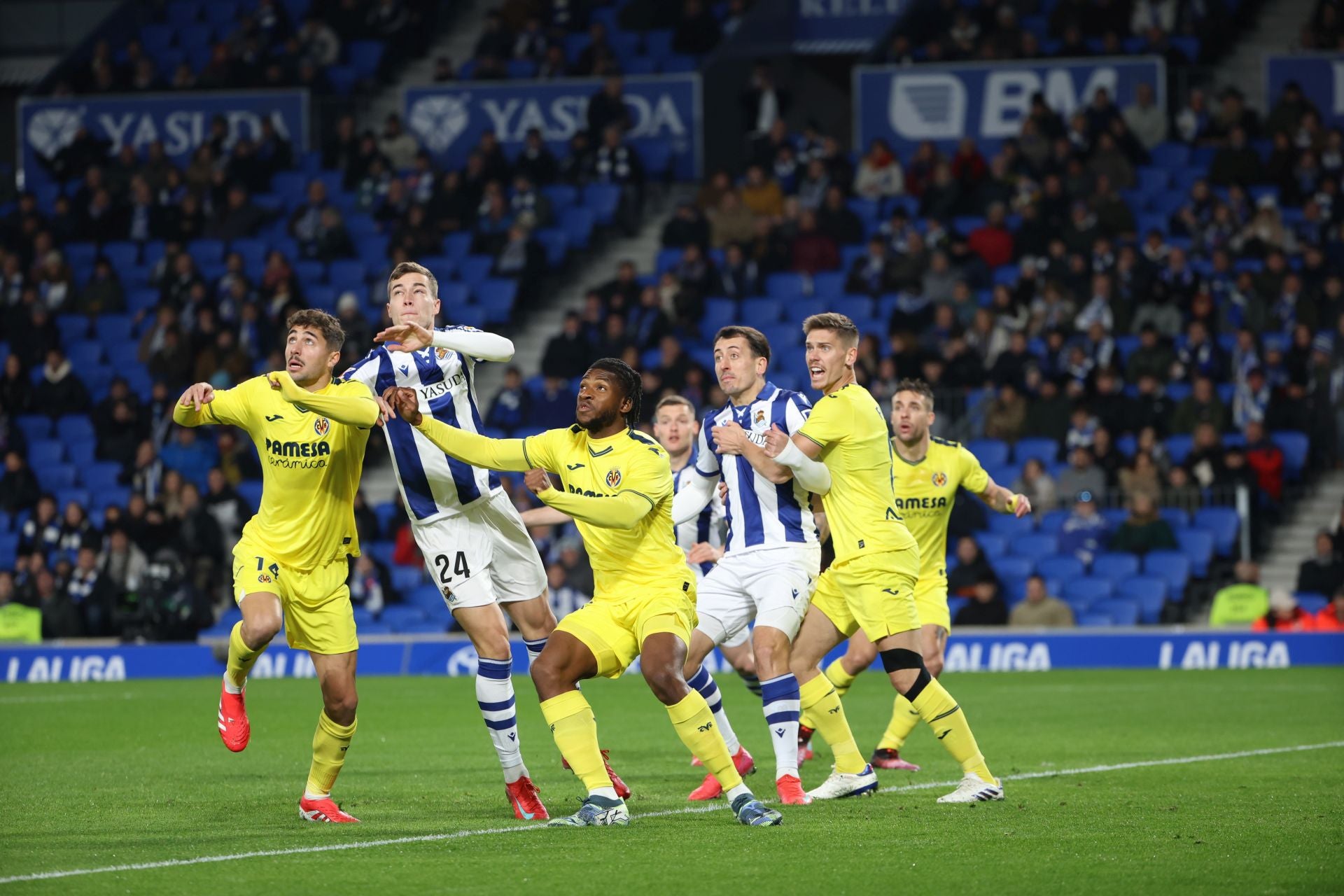 Las mejores imágenes del Real Sociedad - Villarreal