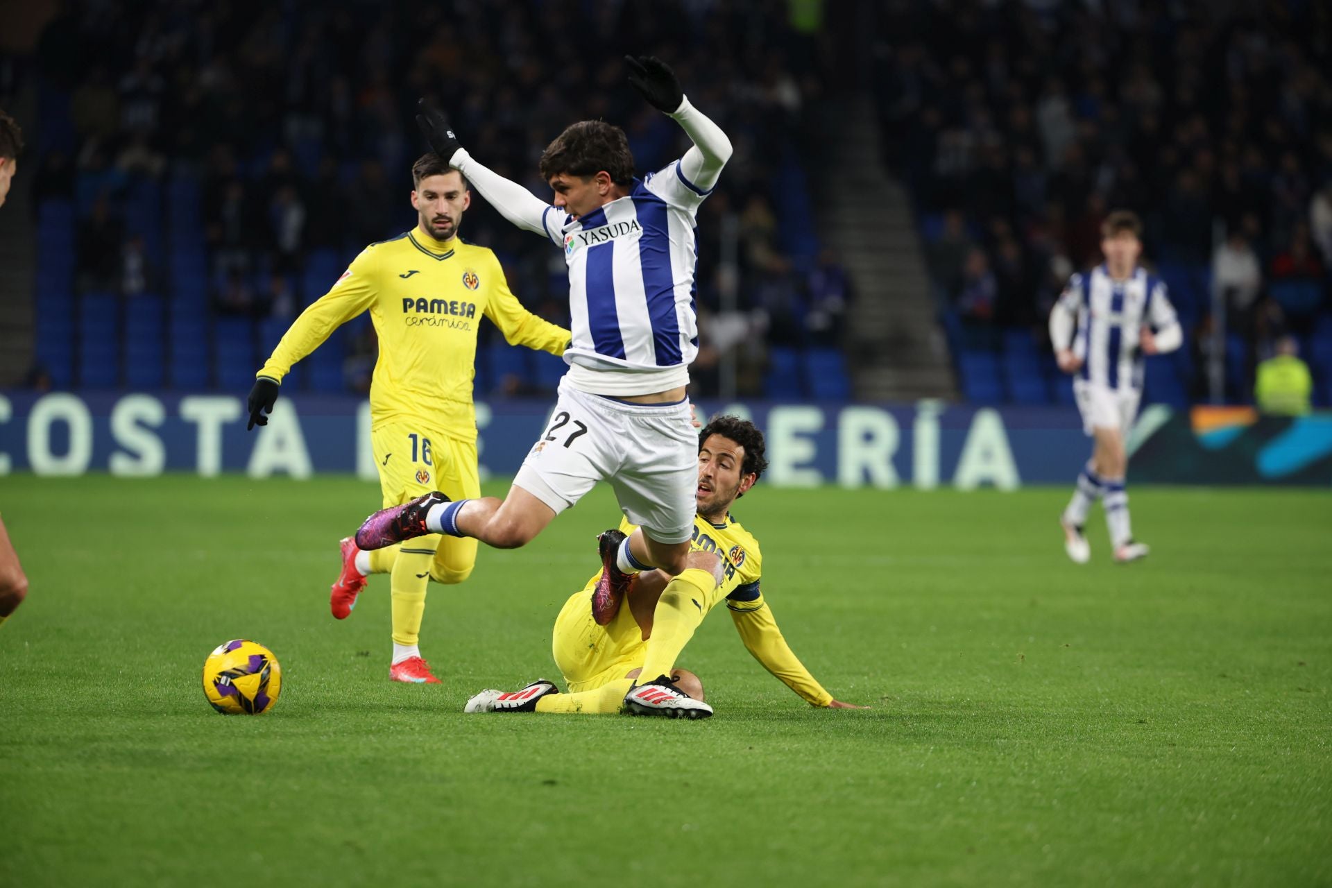 Las mejores imágenes del Real Sociedad - Villarreal