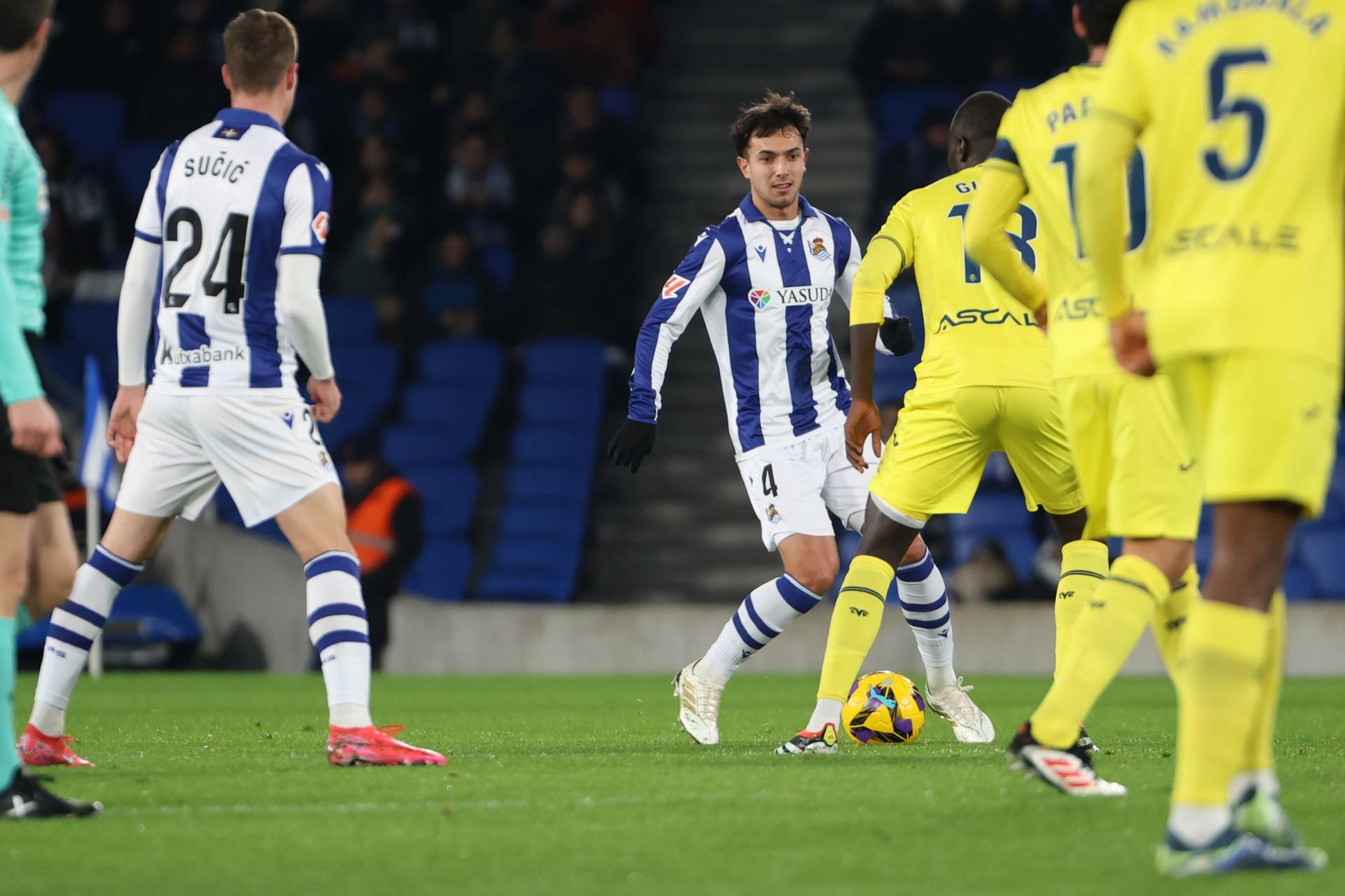 Las mejores imágenes del Real Sociedad - Villarreal