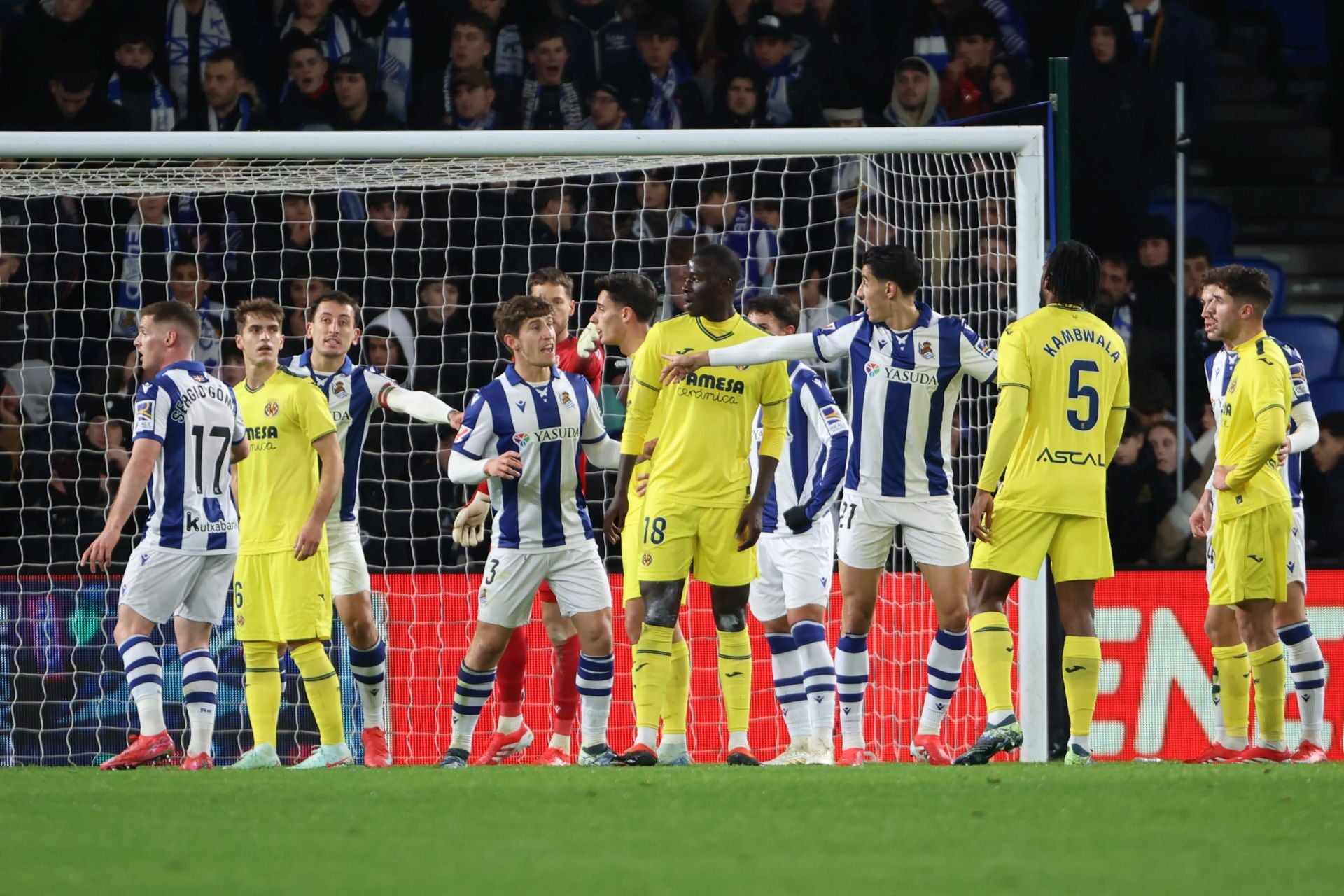 Las mejores imágenes del Real Sociedad - Villarreal